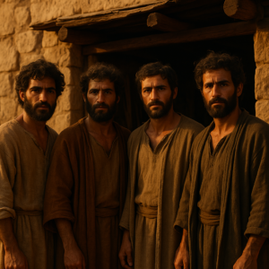 Os quatro irmaos de Jesus em Nazare